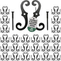 Shutter Fasteners Decorative S Style Shutter Dogs - Rust Resistant