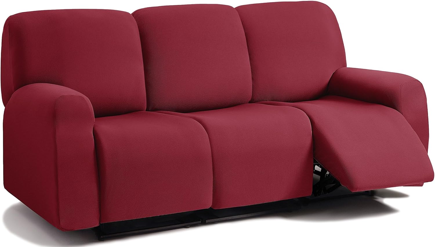ULTICOR Jacquard 8-Piece Recliner Sofa Covers for Comfort