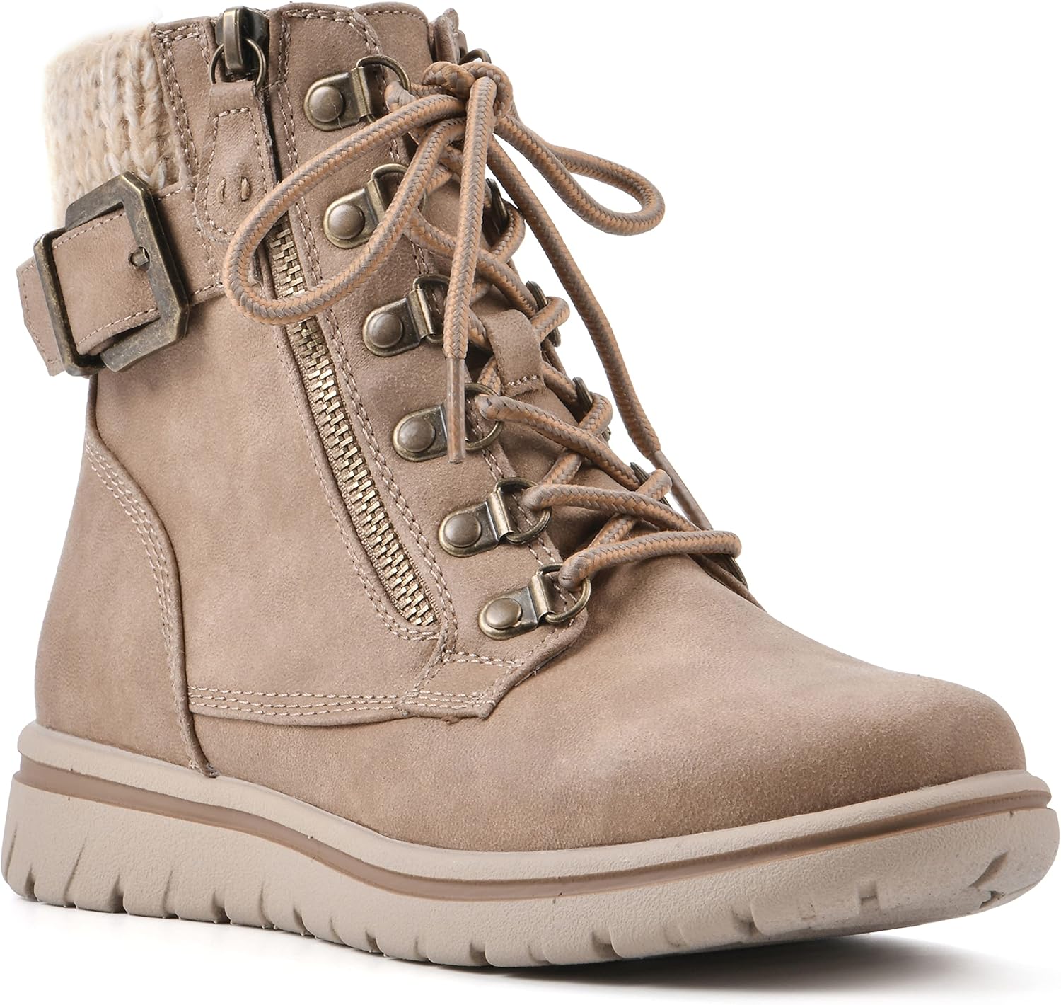 CLIFFS BY WHITE MOUNTAIN Women's Hearty Cushioned Hiker Boots