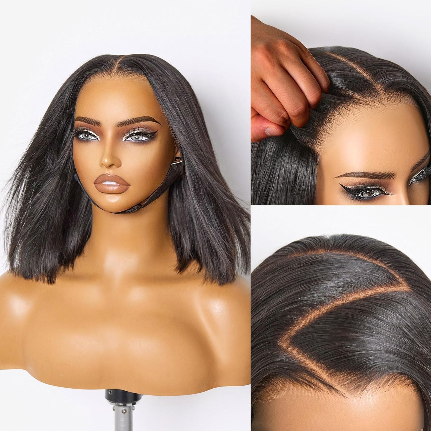 LUVME HAIR 7x6 HD Lace Bob Wig for All-Day Comfort and Style