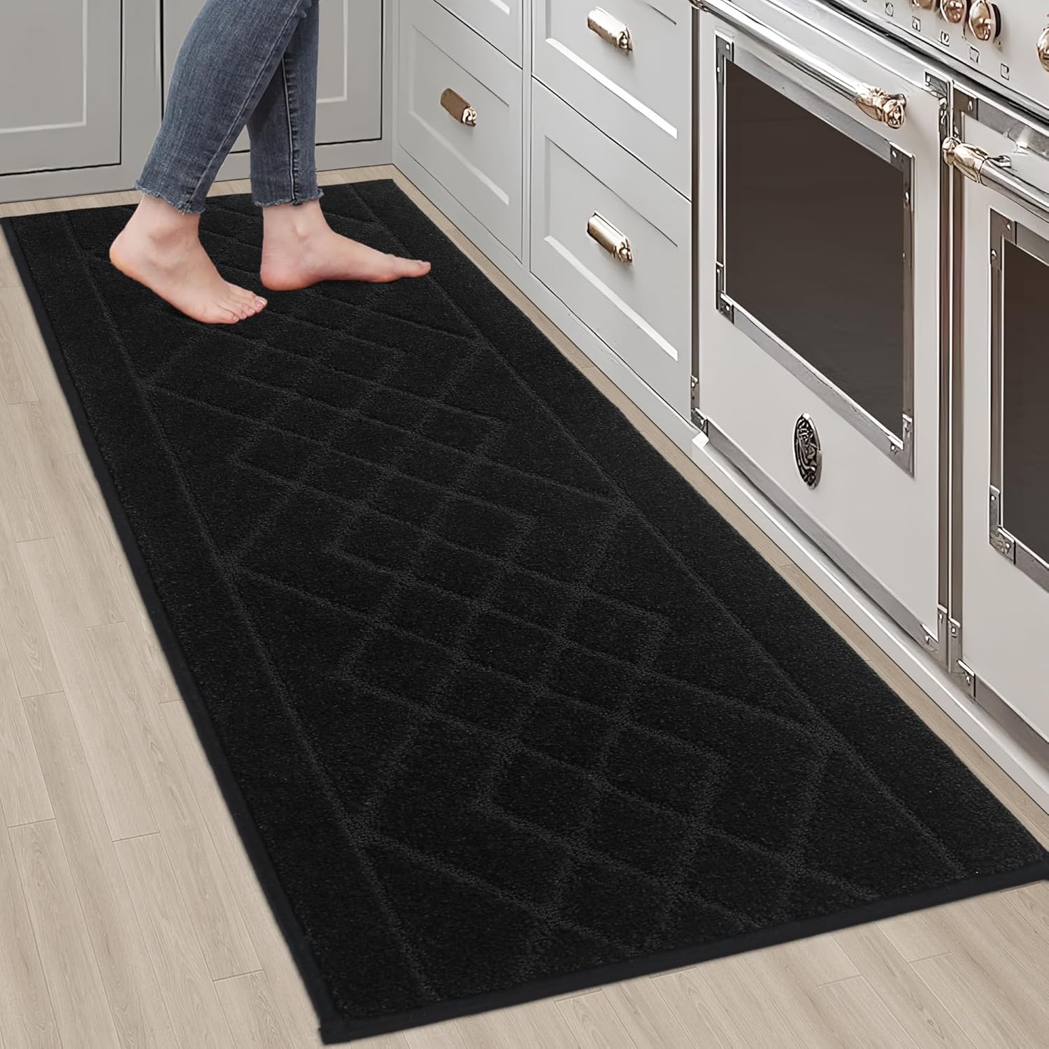 BEQHAUSE Kitchen Runner Rug 20x59 Soft Non-Slip Mats for Floor