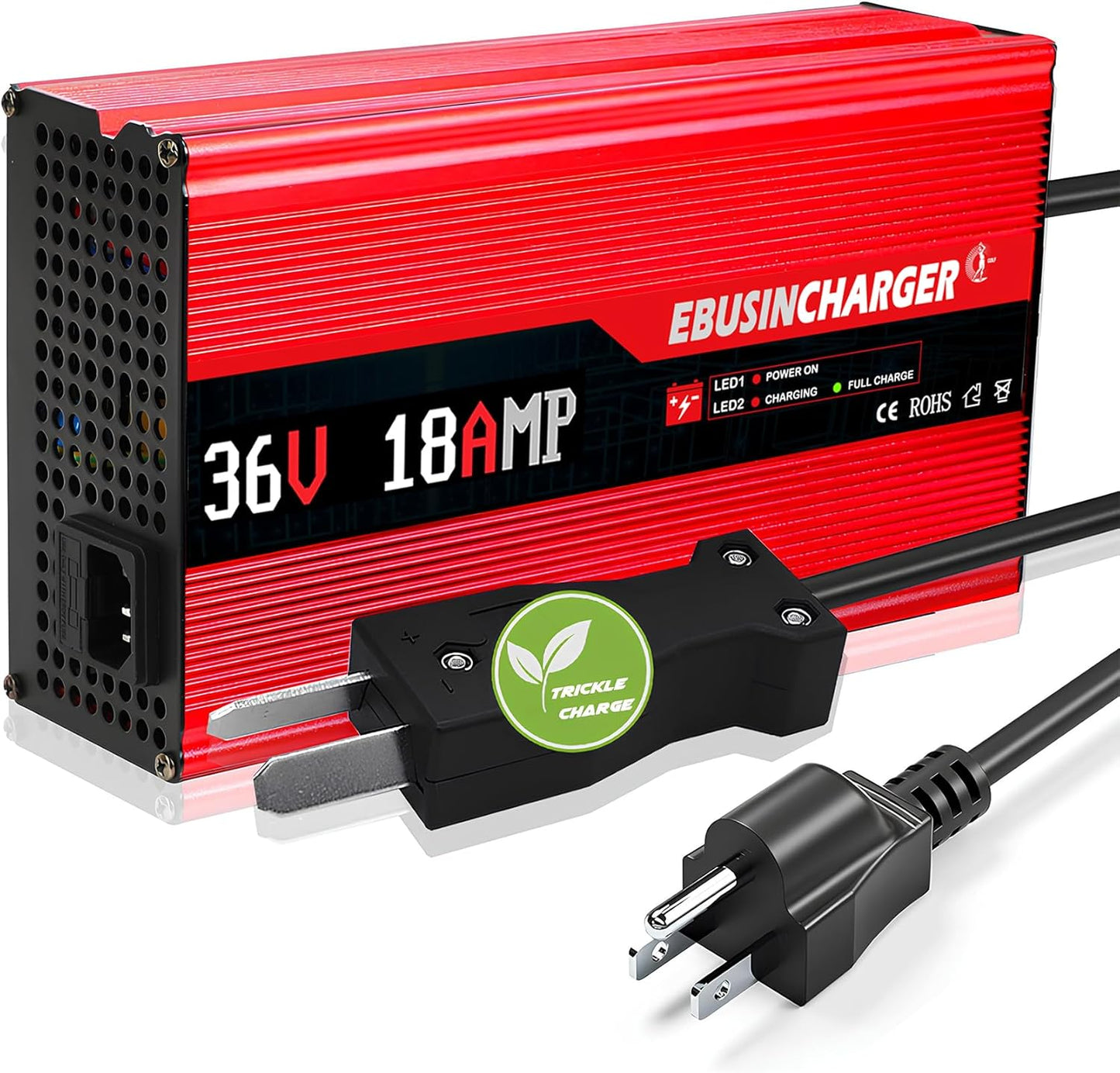 Fast Charging 36V 18A Golf Cart Smart Charger by Ebusin