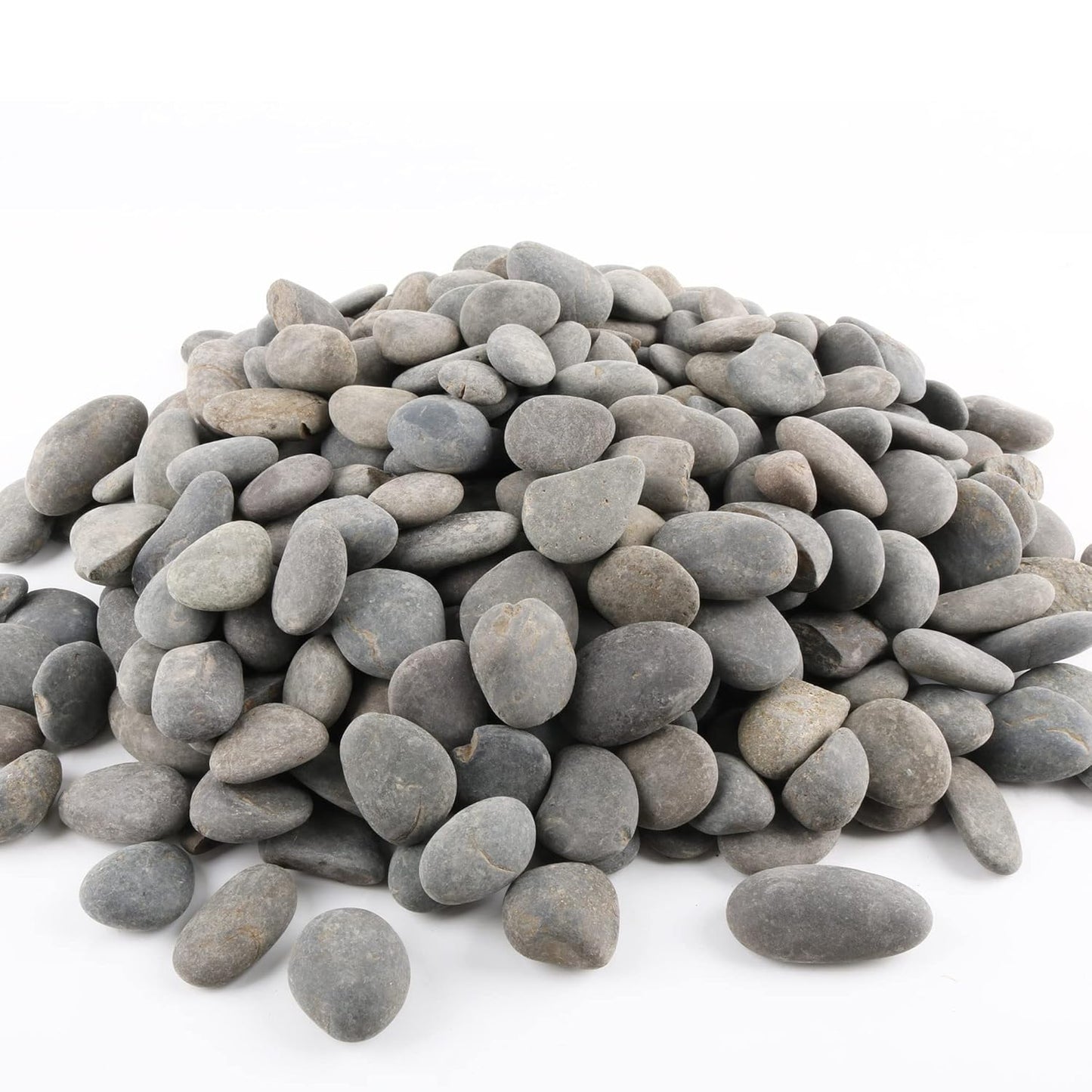 18 Pounds Natural River Rocks for Garden Landscape Stone Paving