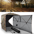 270/360 See Through Hunting Blind Pop Up Tent - Spacious 2-3 Person