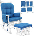 BUYUE Glider Rocker Replacement Cushion Set for Comfort and Style