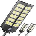 3-Pack Solar Parking Lot Lights 240000LM - Dusk to Dawn Bright Street