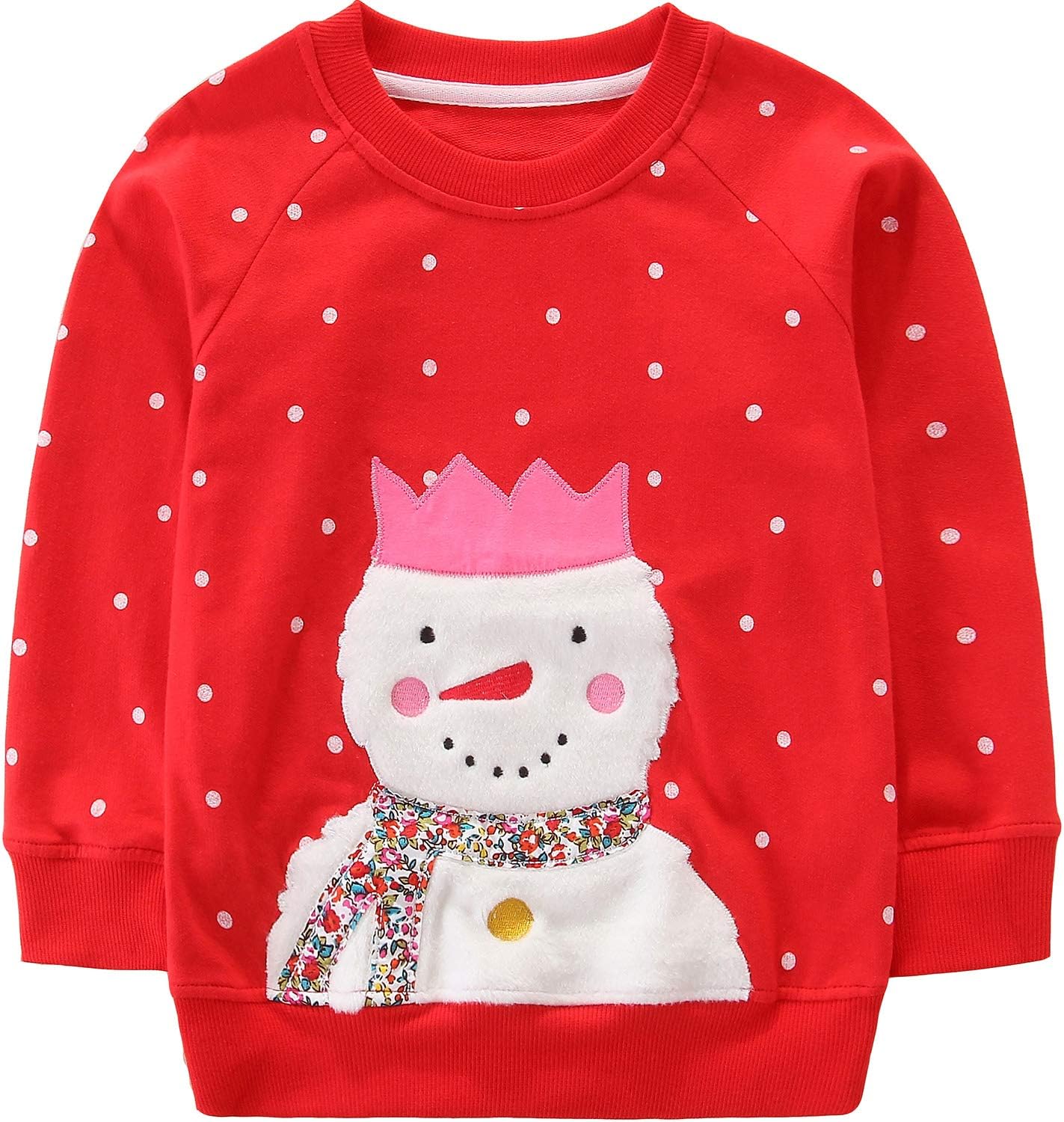 Cute Cotton Christmas Sweatshirt Set by Bumeex