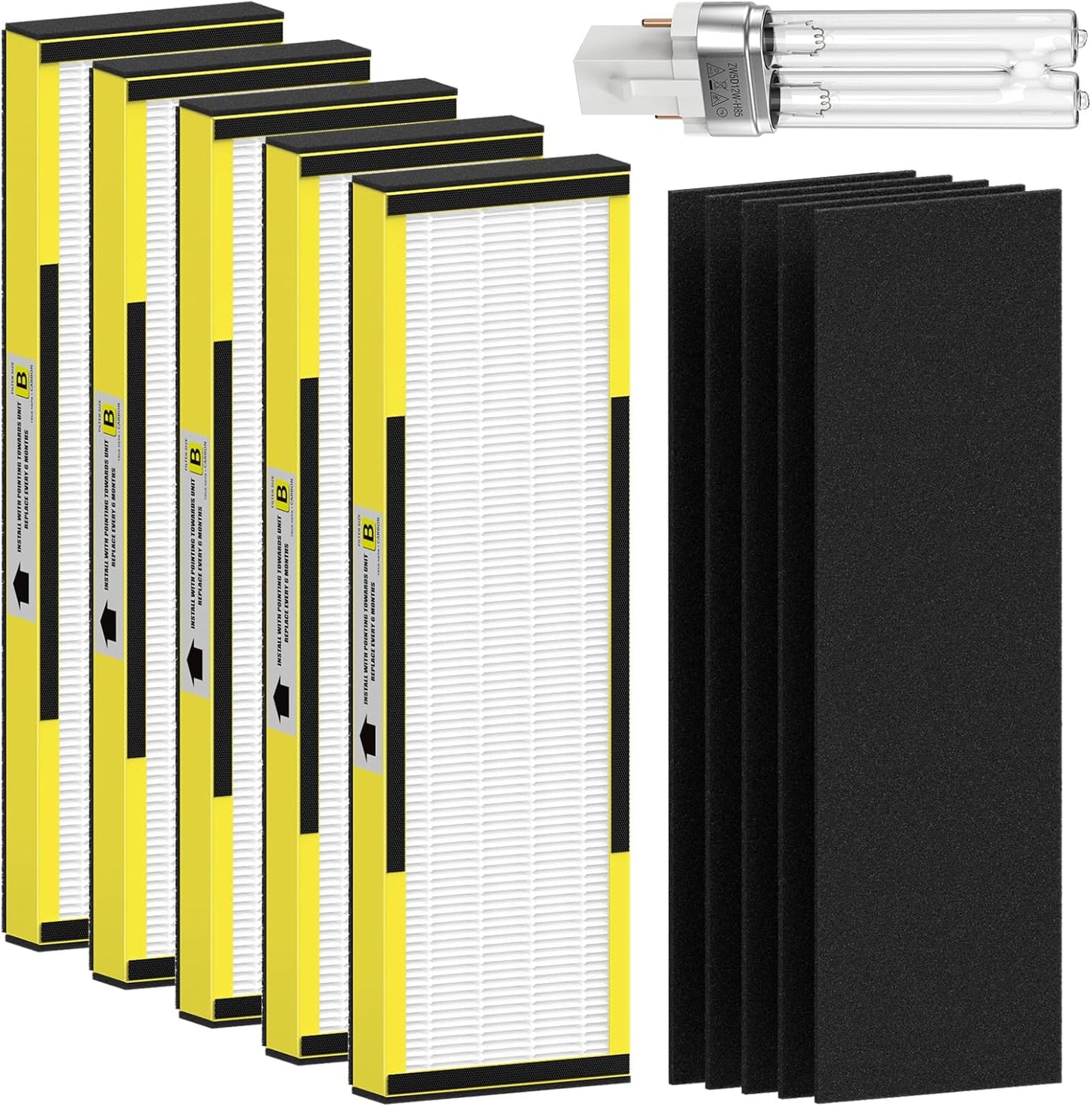 FLT4825 True HEPA Filter B Replacement Pack for Clean Air