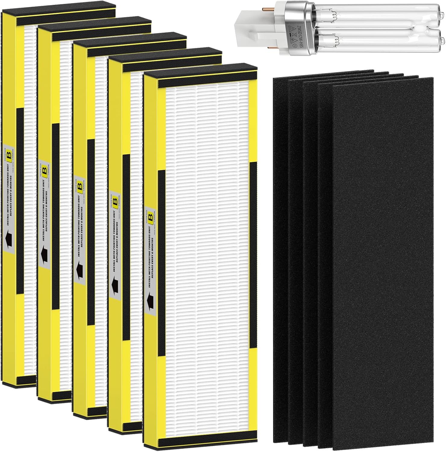 FLT4825 True HEPA Filter B Replacement Pack for Clean Air