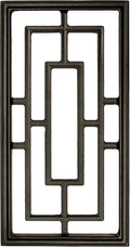 Nuvo Iron Decorative Insert for Fencing and Gates - 17 in Rectangle