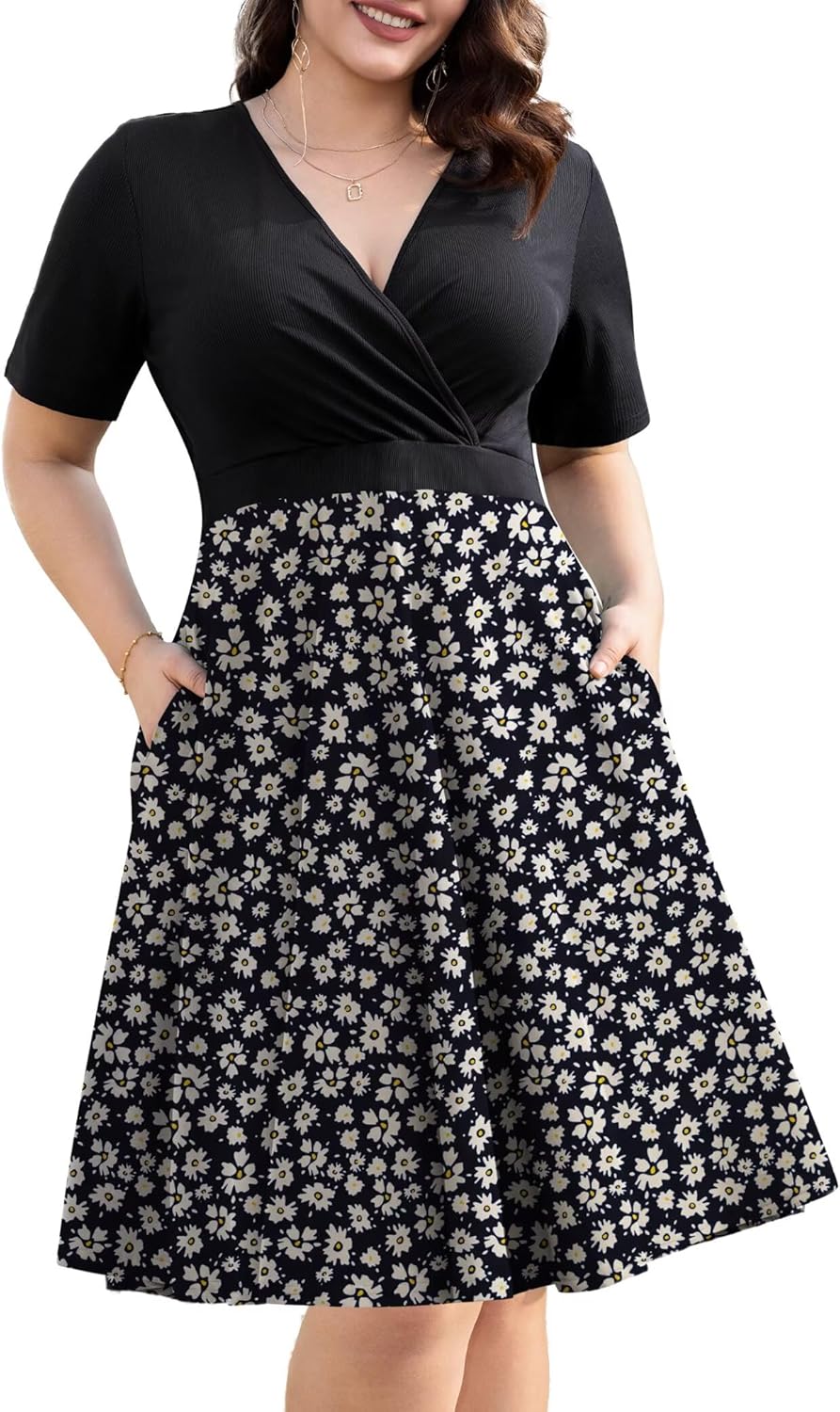 Ahlaray Womens Plus Size Dresses with Pockets for Every Occasion