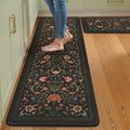 Collive Anti Fatigue Kitchen Mats Set of 2 - Cushioned Non Skid