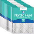 Nordic Pure 18x24x1 MERV 14 Pleated Air Filters 12 Pack - High