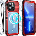 WIFORT iPhone 13 Pro Waterproof Case - Metal 360 Full Body Protection