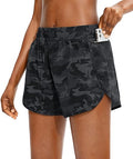 Soothfeel Womens Running Shorts with Zipper Pockets for Comfort