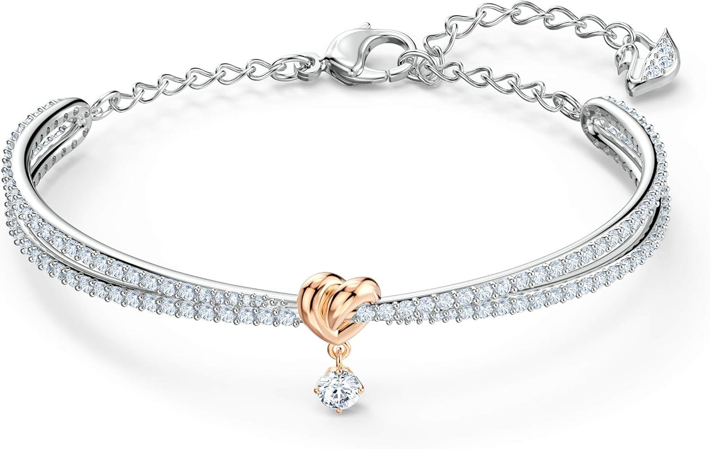 Lifelong Heart Jewelry Set: Necklace, Earrings & Bracelet