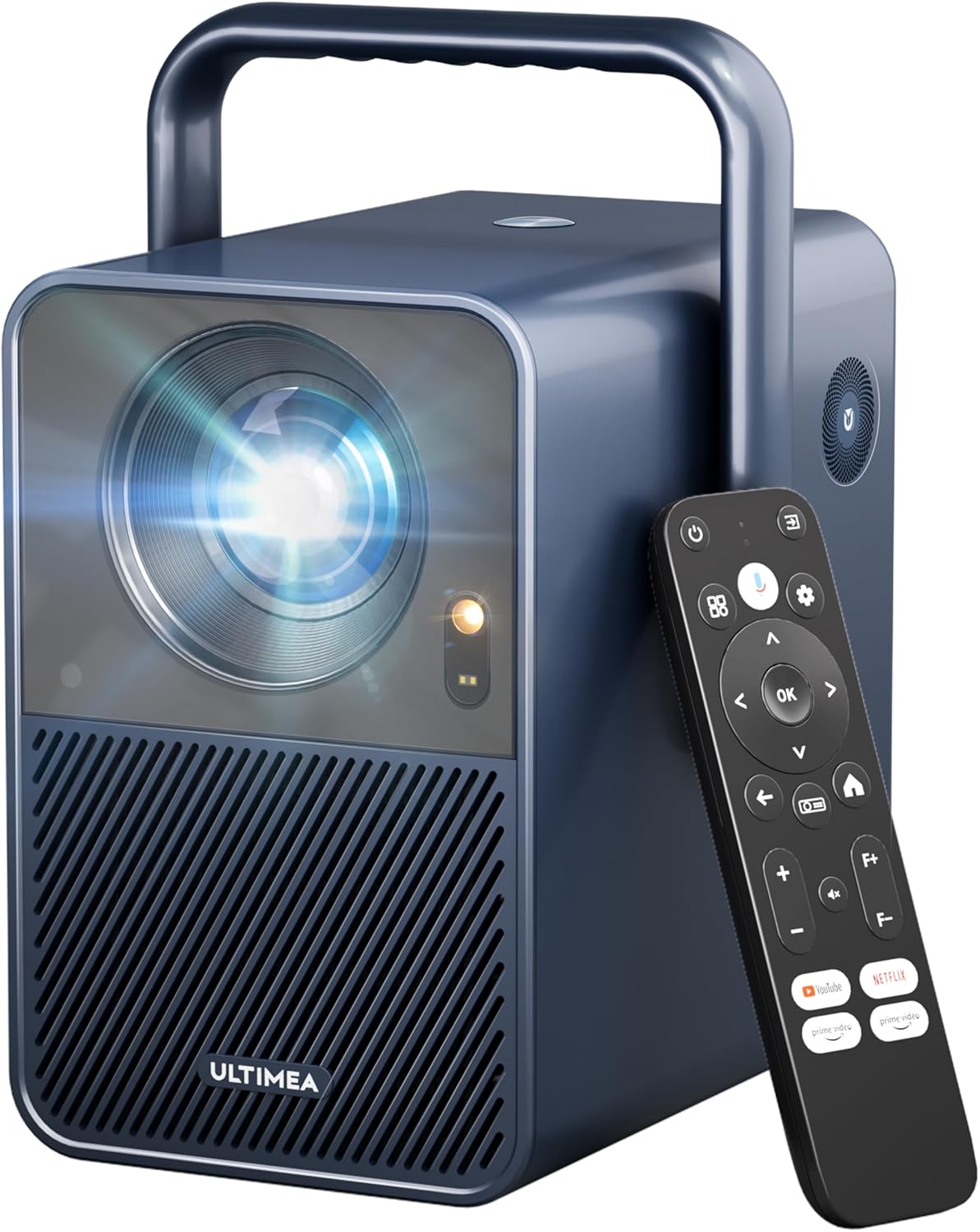 ULTIMEA 4K Android TV Projector: Crisp Picture, Dynamic Audio