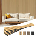 4-Piece Acoustic Wood Wall Panels for Soundproofing and Decor