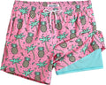 maamgic Mens Swim Trunks with Compression Liner 5 in (Style 4QLB)
