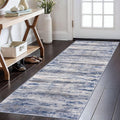Modern Abstract Washable Rug Runner 2x6 - Soft Non-Slip Hallway Runner