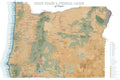 Oregon State Parks & Federal Lands Map Poster for Adventure Seekers