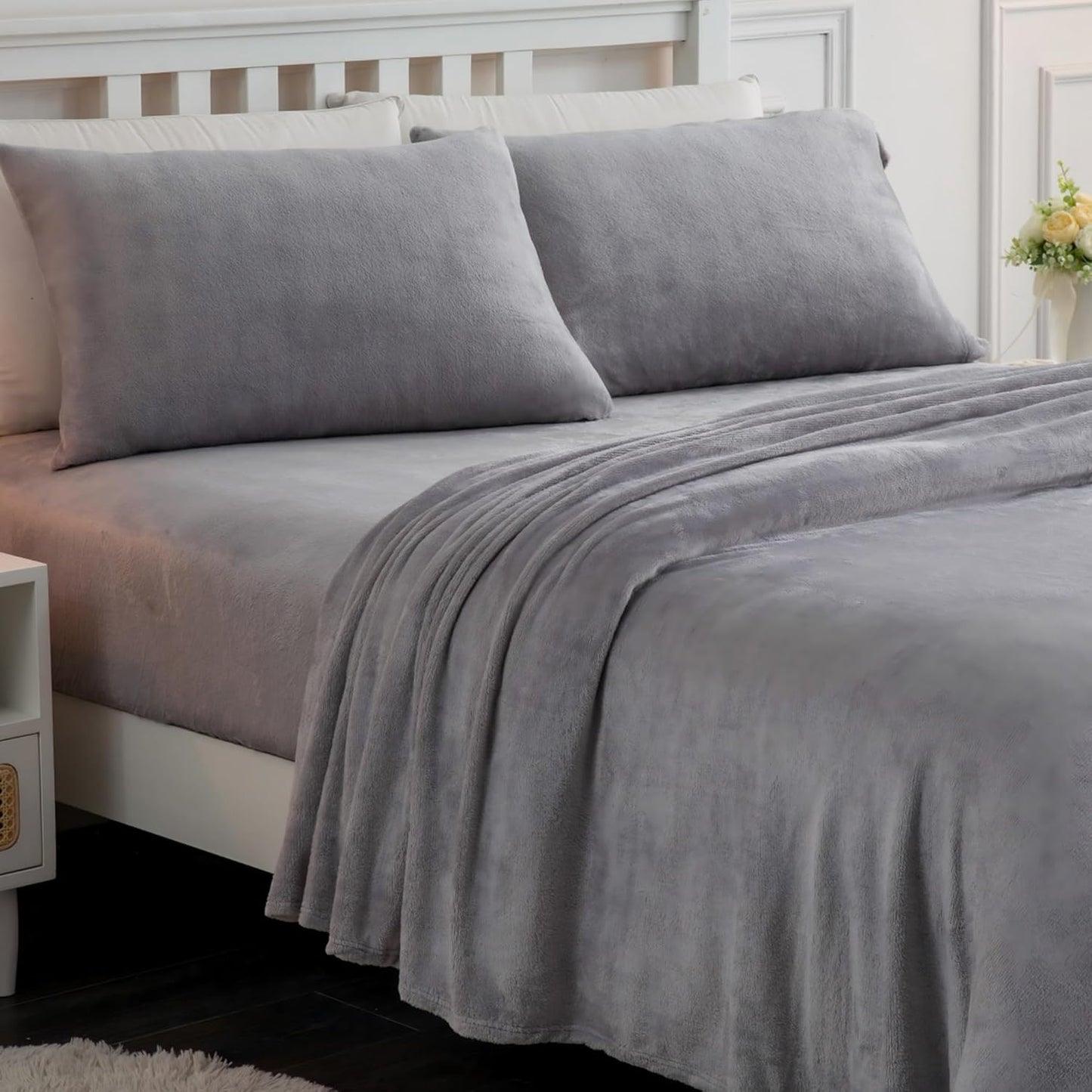 Softan Fleece Sheets Full Size for Cozy Winter Comfort