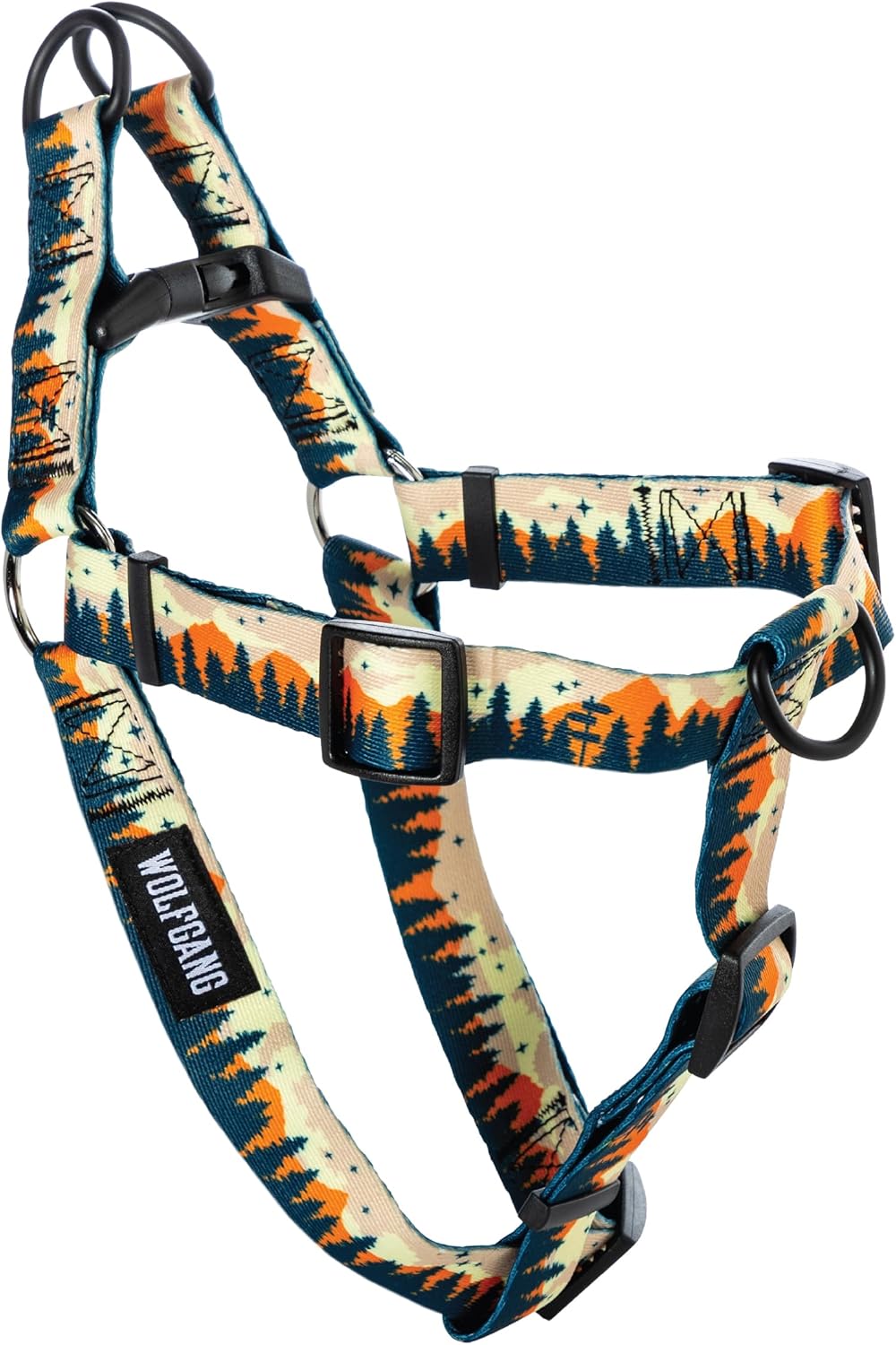 Wolfgang Heavy Duty Adjustable Dog Harness for Strong Dogs