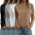 Neer Women's Long Sleeve Shirts with Thumb Holes for Fall