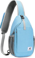 Recycled Polyester Sling Bag for Men - RFID Travel Crossbody