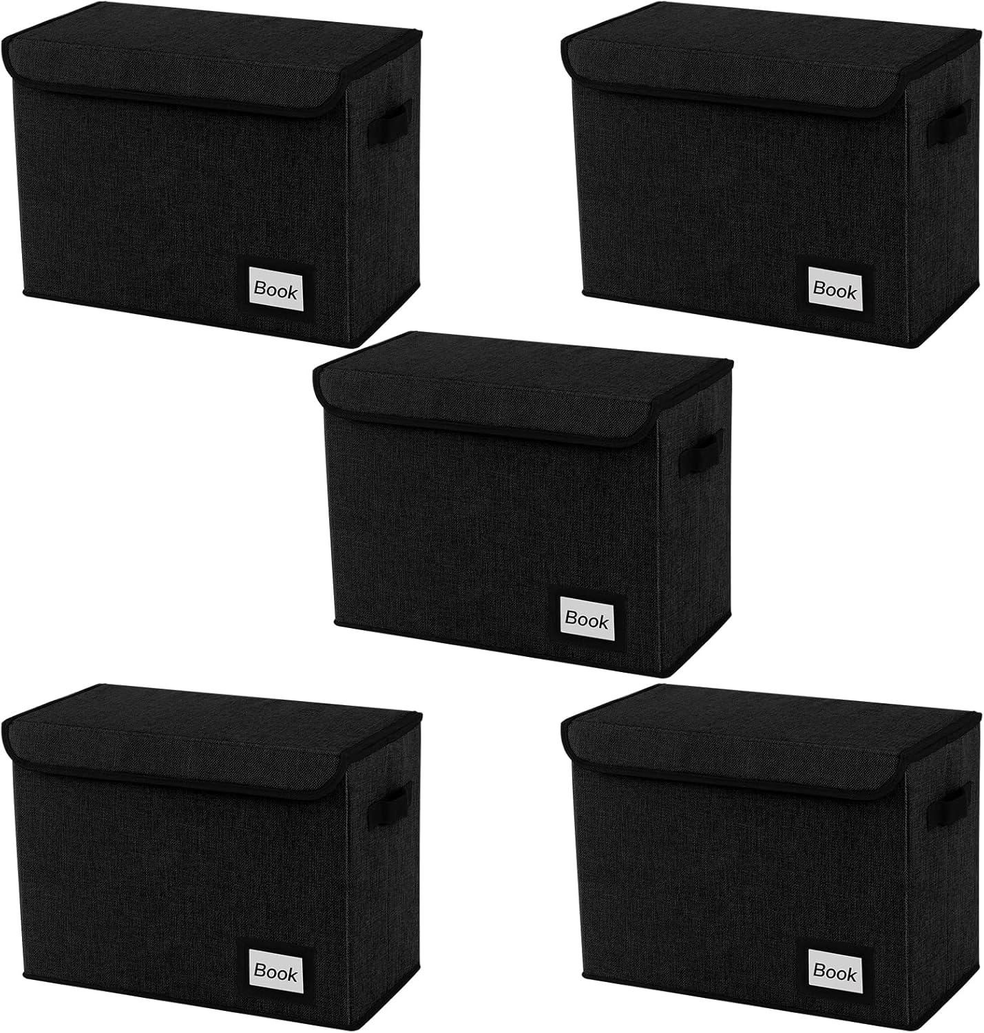 5 Pack Comic Book Storage Boxes for Organizing Your Collection