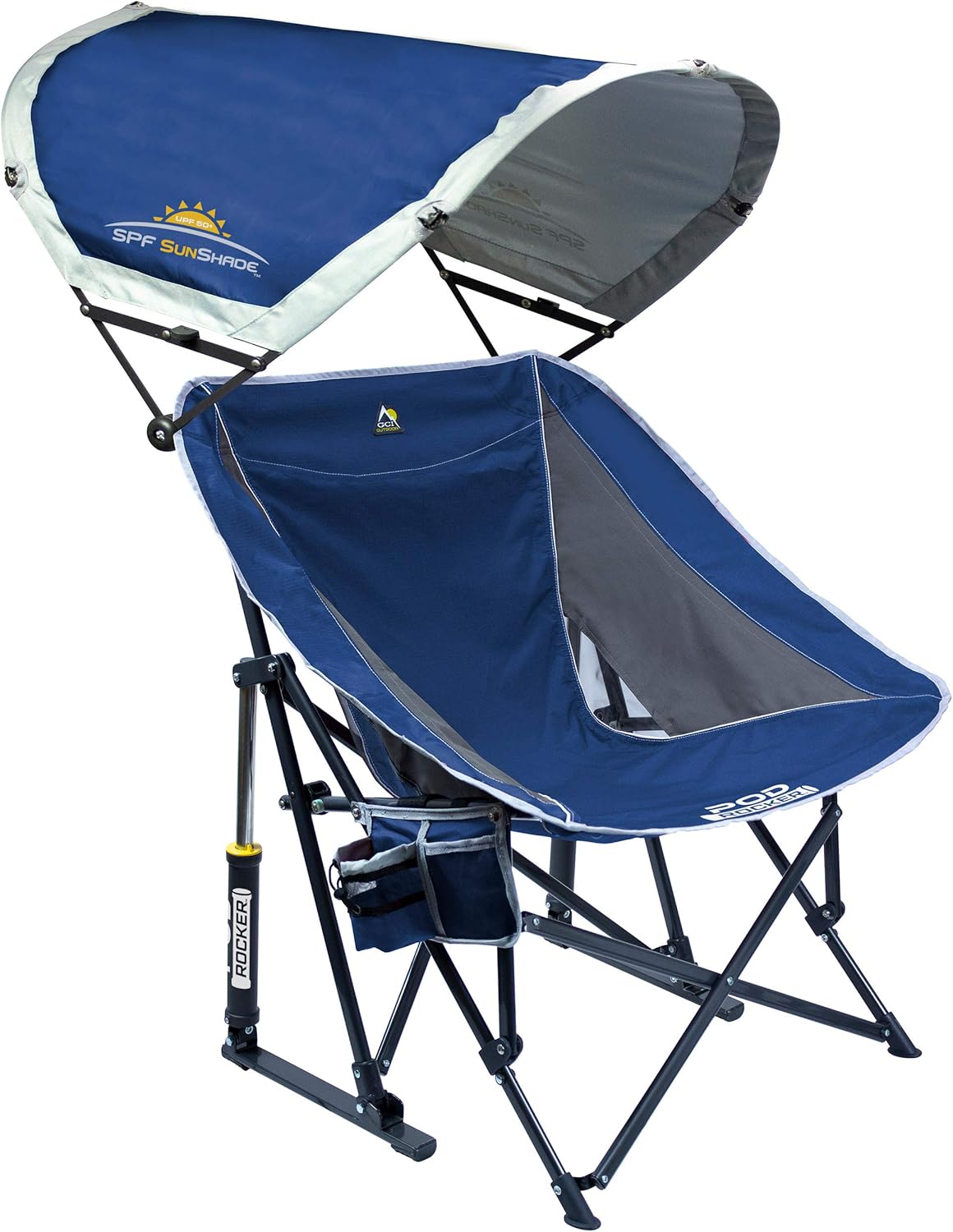 GCI Outdoor Pod Rocker: Rock with Sunshade!