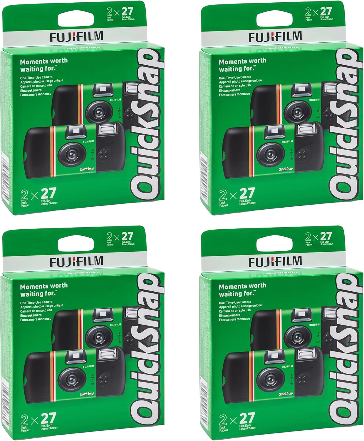 Fujifilm QuickSnap Flash 400 Disposable Camera for Fun Photos