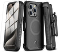 Maverick Series iPhone 15 Pro Max Case with Belt Clip Holster - Heavy