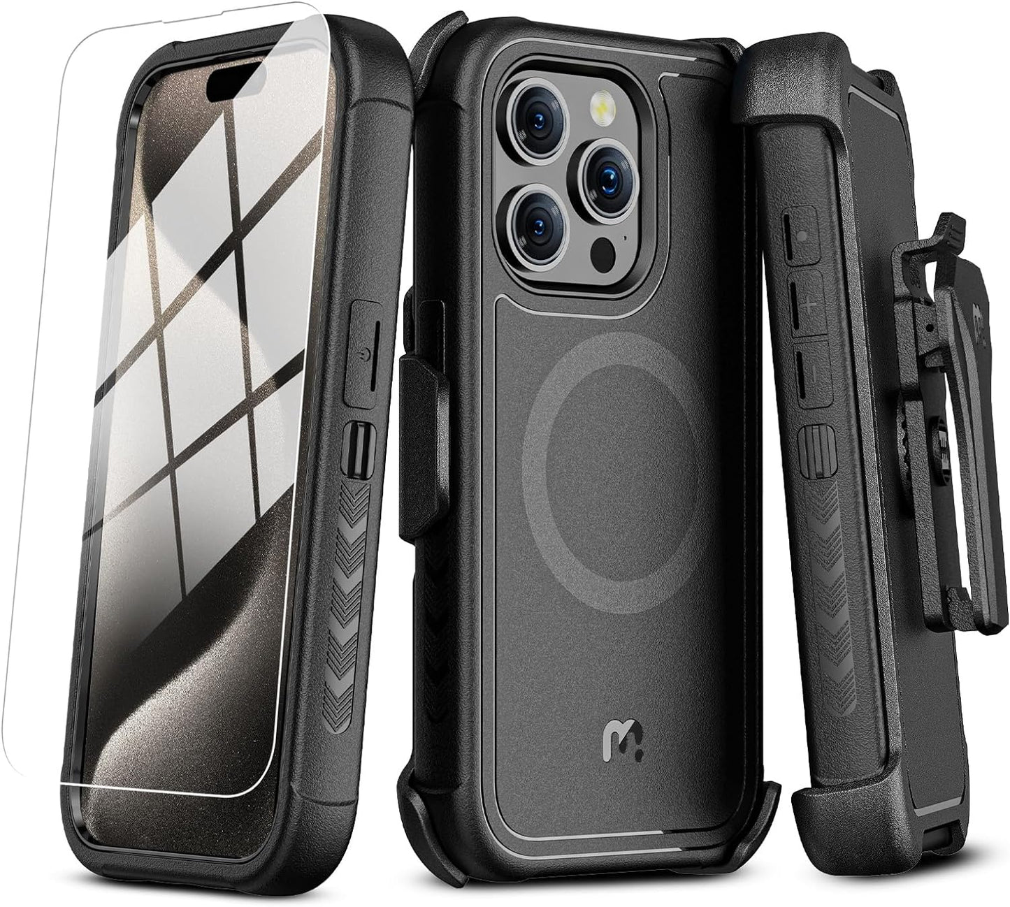 Maverick Series iPhone 15 Pro Max Case with Heavy Duty Protection
