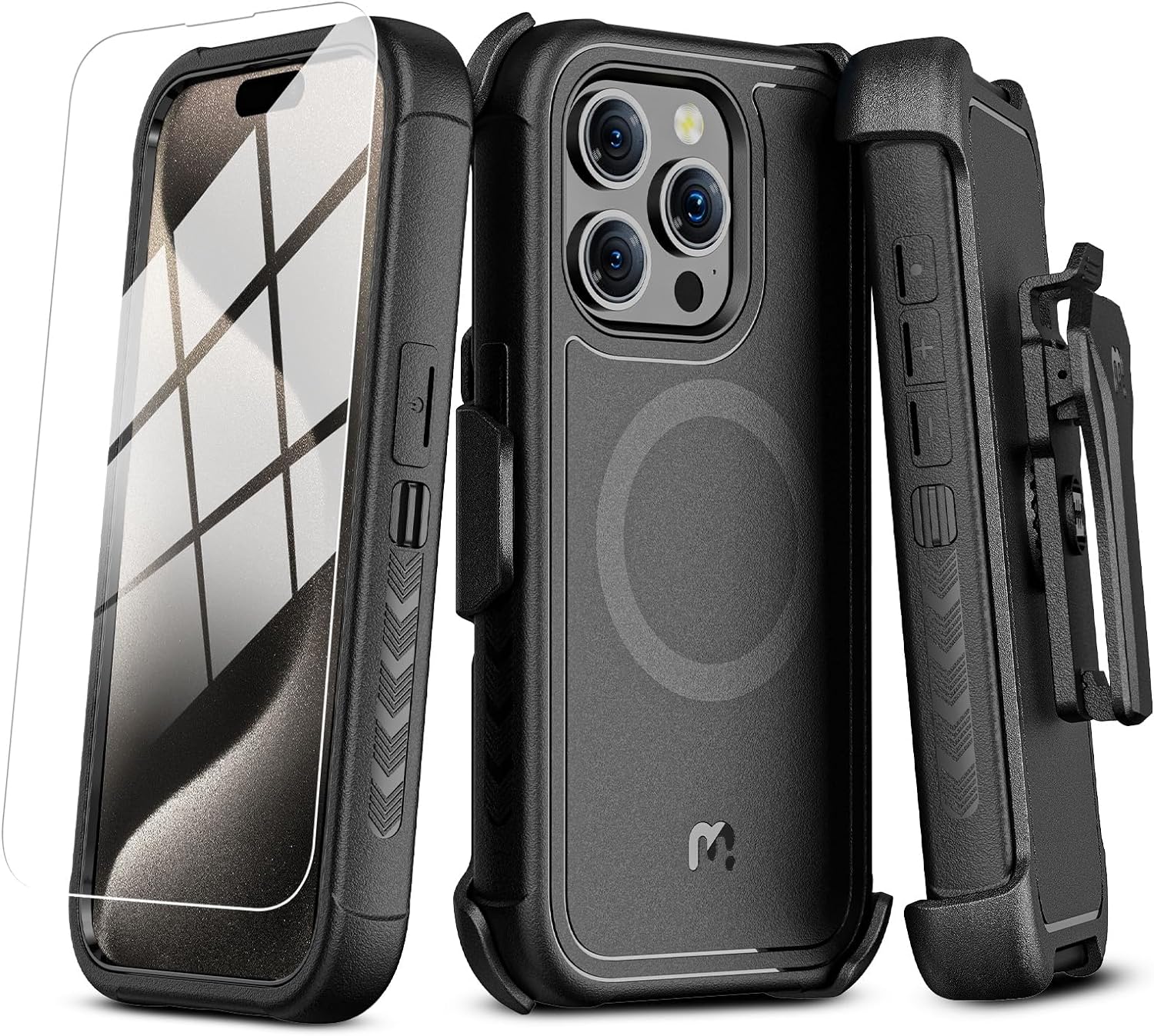 Maverick Series iPhone 15 Pro Max Case with Heavy Duty Protection