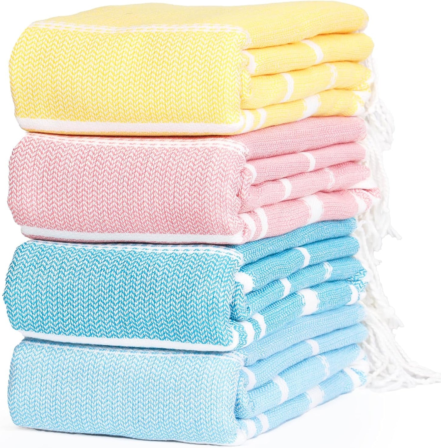 Extra Large Thin Turkish Beach Towel for Travel and Comfort