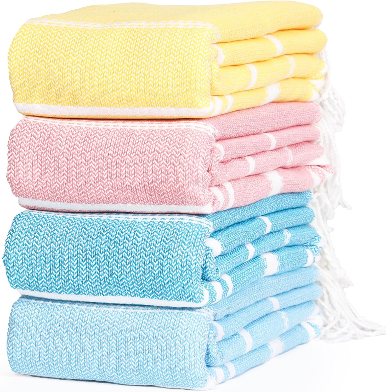 Extra Large Thin Turkish Beach Towel for Travel and Comfort