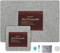 Wool Pressing Mat Set (Deluxe 2 Pack) - Efficient Heat Retention