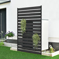 Privacy Fence Panels for Outdoor AC Units & Trash Cans - No Dig Installation!