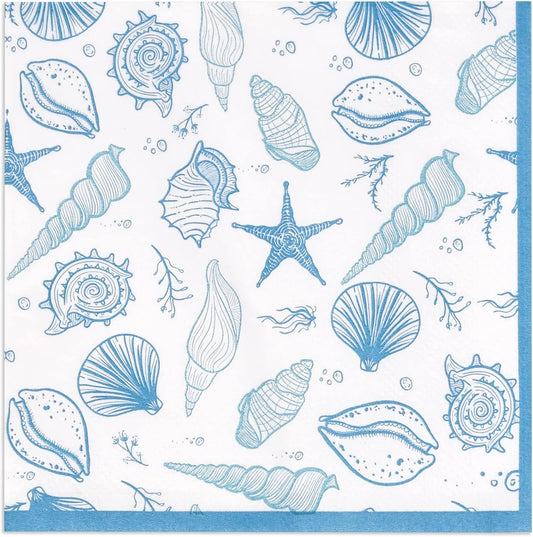 Seaside Cocktail Napkins - Summer Party Essential