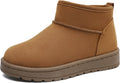 Girls Warm Lightweight Winter Boot Thick Sole Ankle Boots - Cozy