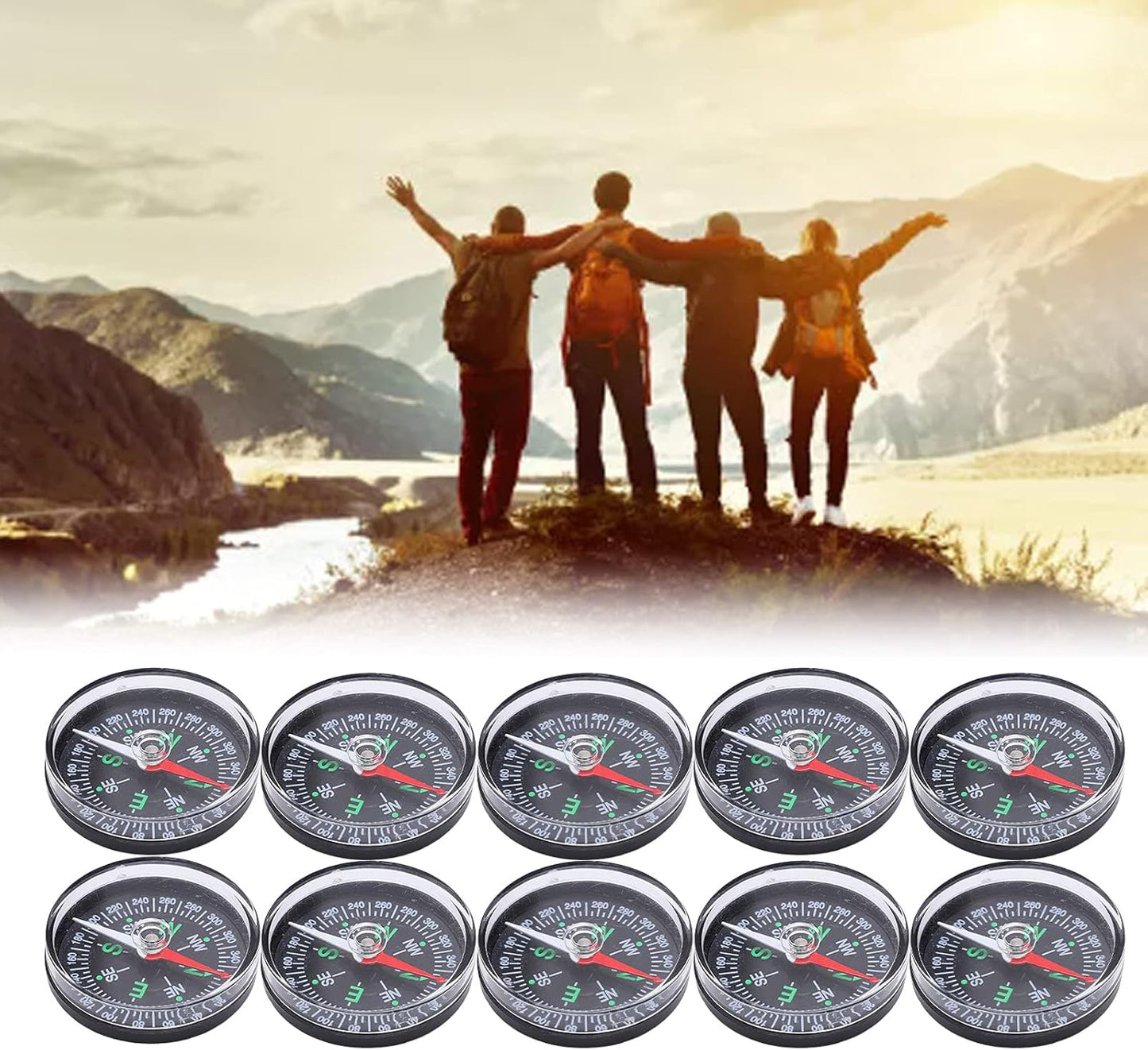 Professional Pocket Compass for Hiking & Survival