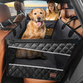 MIXJOY Dog Car Seat for Large Medium Dogs - Back Seat Extender