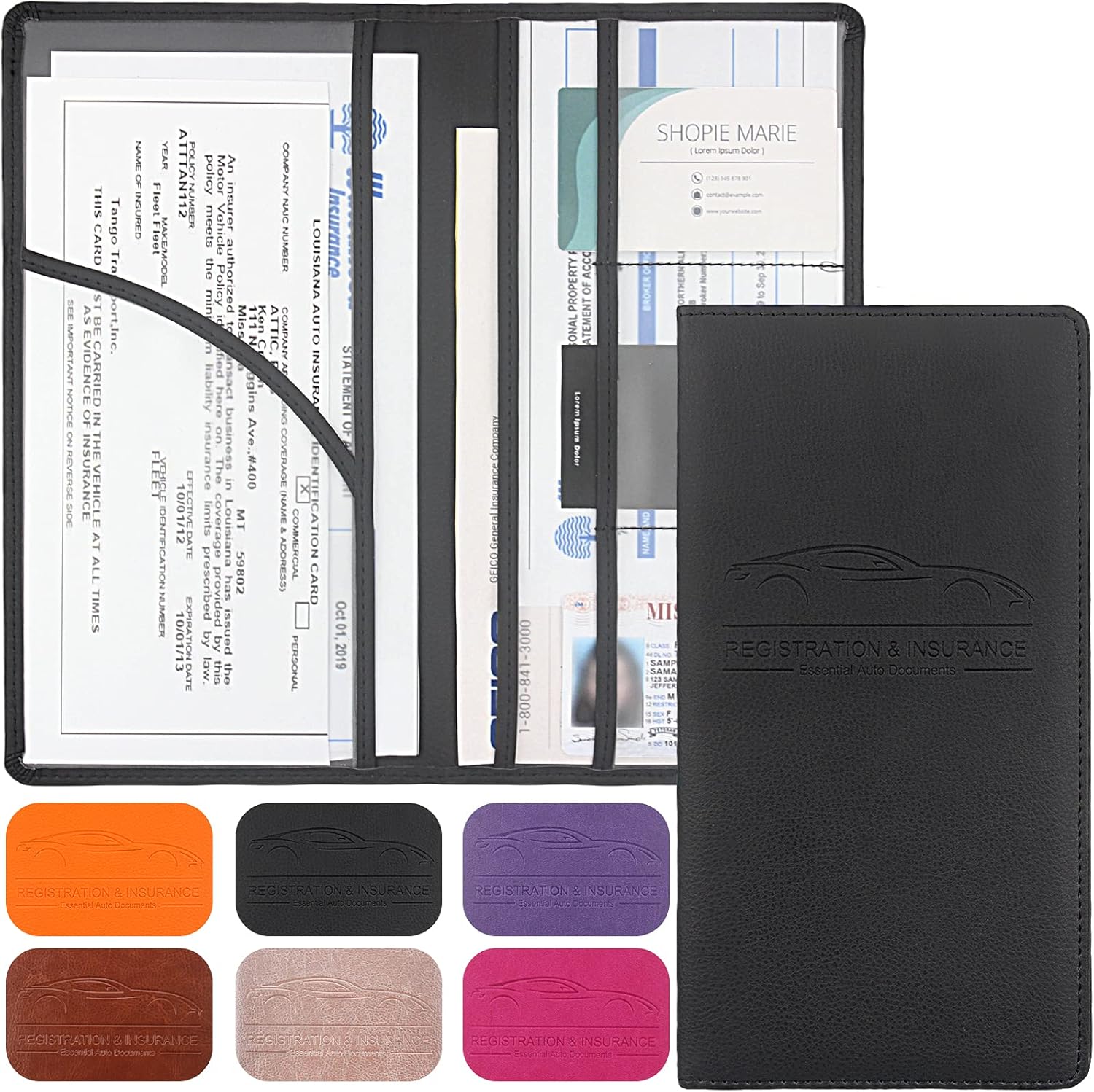 Secure Your Car Docs in Style with LumiMokki