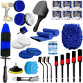 31pcs Car Detailing Kit Interior and Exterior Cleaner - Complete Brush