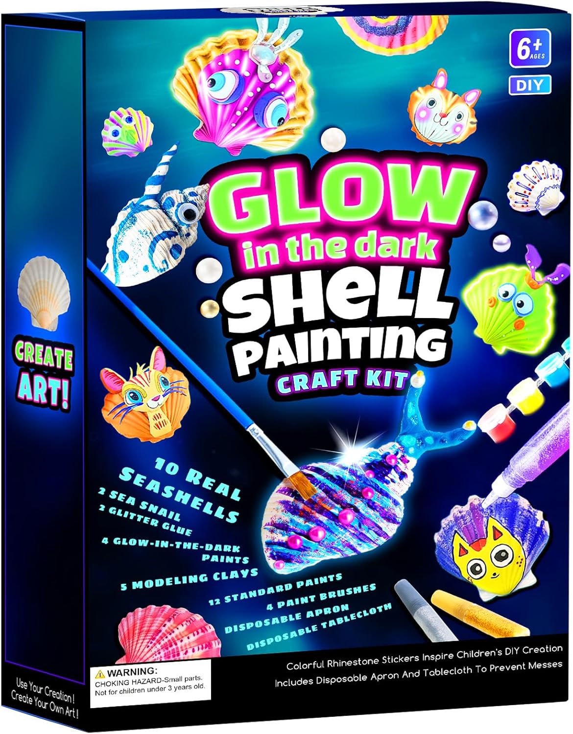 Glow-in-the-Dark Kids Painting Kit by EPUMP