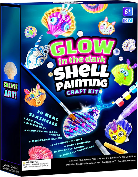 Glow-in-the-Dark Kids Painting Kit by EPUMP