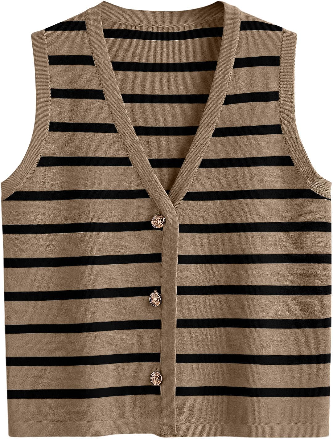 Stylish Striped Vest Tops for Women - Perfect for Fall Outfits