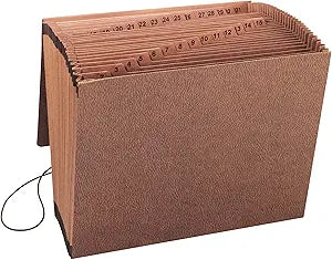 Smead TUFF Expanding File with 31 Pockets for Daily Use