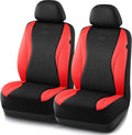 Skechers Car Seat Covers Leather with GOGA Mat Technology - Red